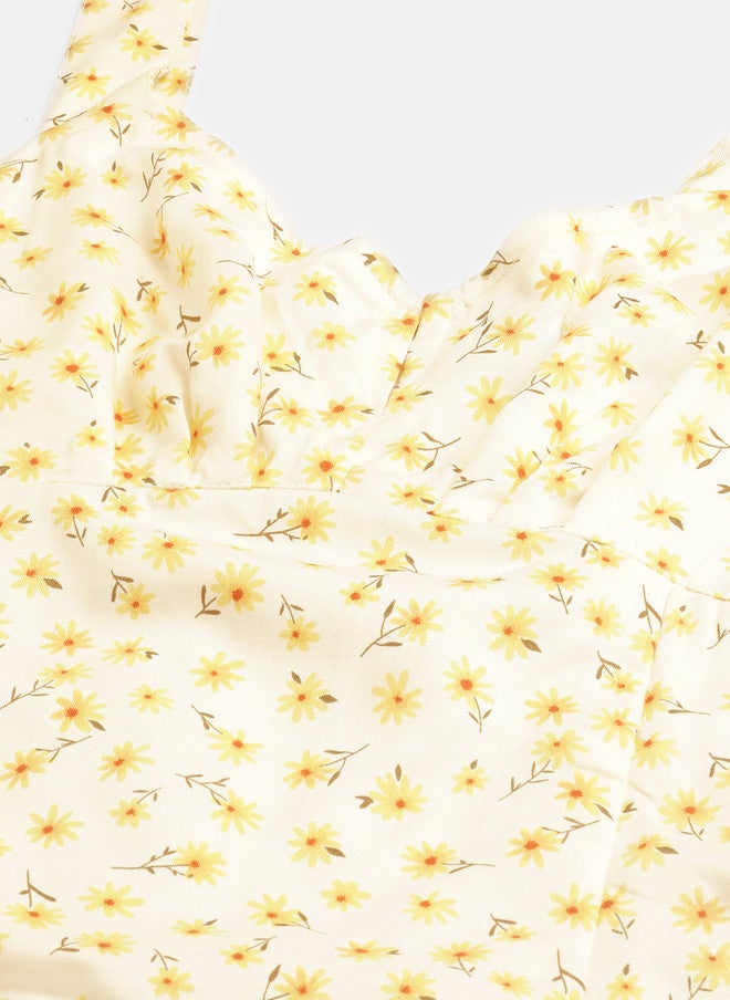 Rue Collection Floral Print Empire Top for Women - Image 2