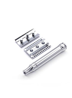 Edwin Jagger Edwin Jagger DE89BL Chrome Reusable Classic Double Edge Safety Razor for Men  - Image 3
