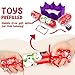 SURCVIO 8 Pack NonSnap Christmas Table Party Favors with Party Hats Joke Little Gifts for Kids Adults Christmas Snowman Design Xmas Seasonal Holiday Dinner Traditions Supplies - Image 4