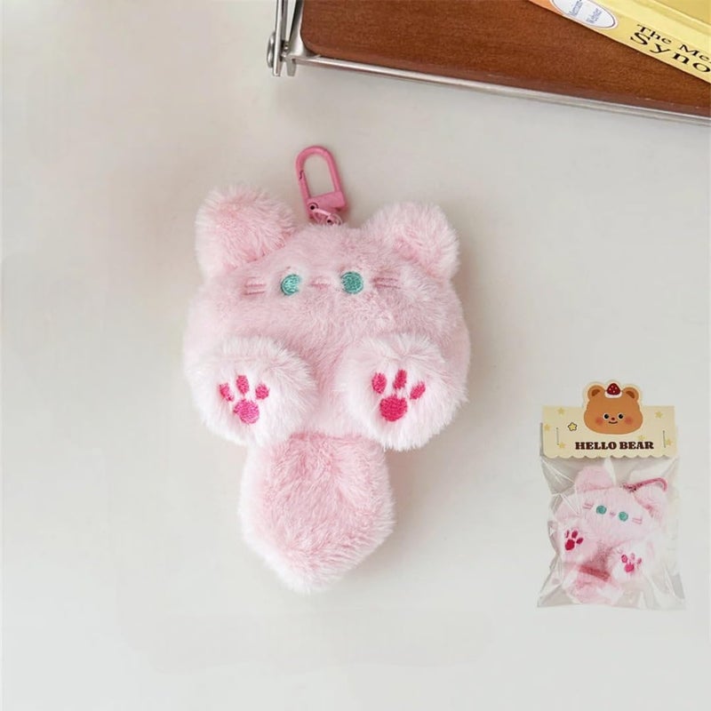 HELLO BEAR From JAKE PICK Collectible Kawaii Plush Figure – Neon Style Decorative Soft Figure for Ages 14+, Pigento Neon, Similar to Big into energy plush (PINK)