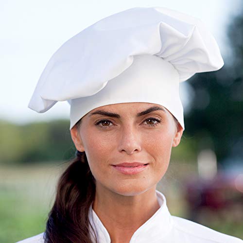 Uncommon Threads Unisex Twill Chef Hat, Black, One Size - Image 3