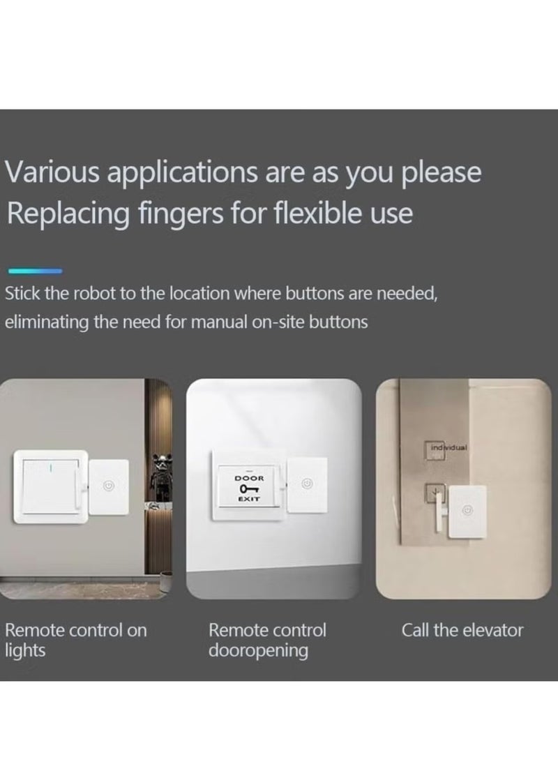 Ailily Wireless Smart Light Switch, Automatic Light Switch Remote Control, White, Push Button Start, Manual Auto Mode - Image 3