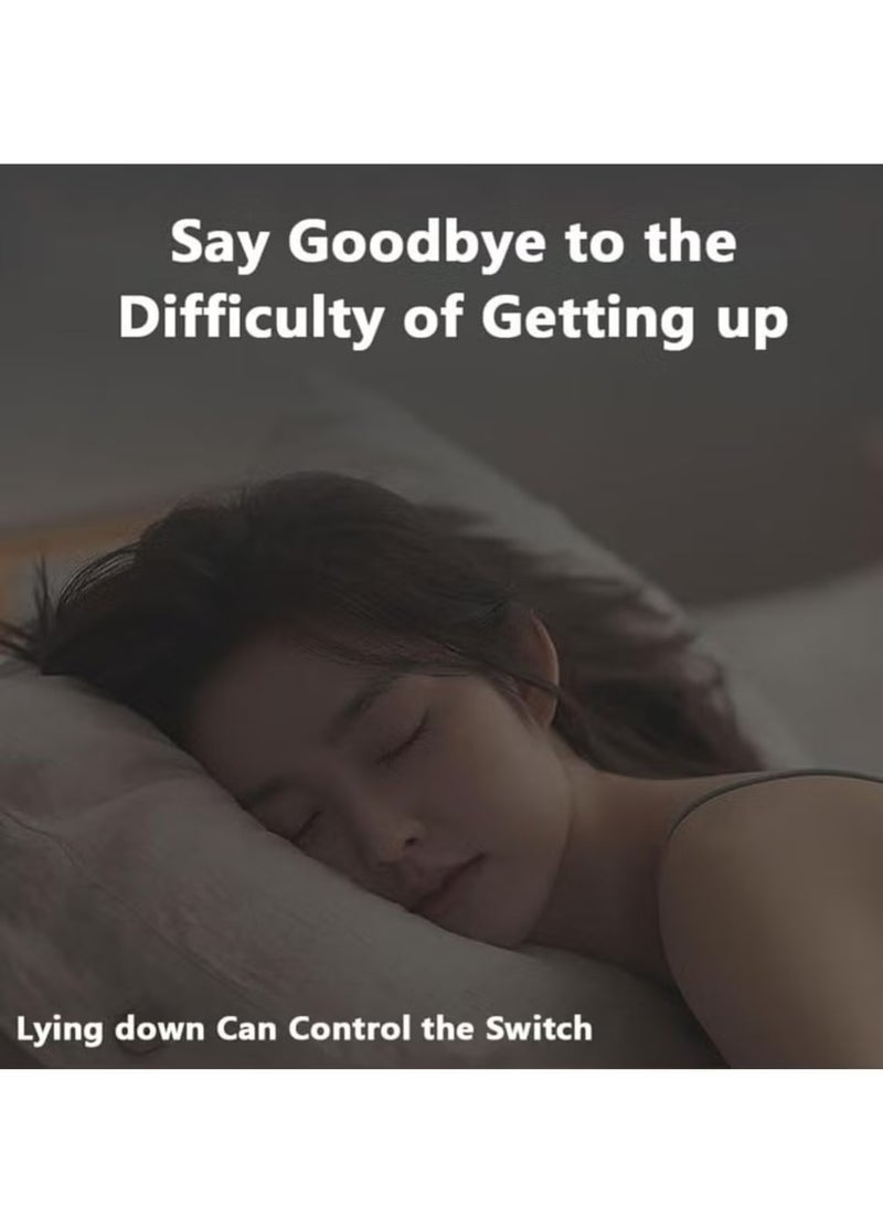 Ailily Wireless Smart Light Switch, Automatic Light Switch Remote Control, White, Push Button Start, Manual Auto Mode - Image 5