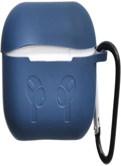 G-Power Silicone Airpod Protective Case Containing Safe Edges With Simple Design And Easy Install For Airpods Pro - Navy