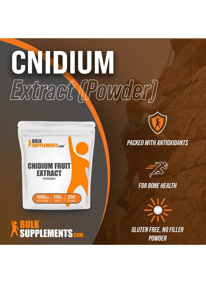 BulkSupplements Cnidium Fruit Extract Powder Herbal Supplements Powder Cnidium Monnieri Gluten Free 1000Mg Per Serving 250 Serving (250 Grams 8.8 Oz)  - Image 4