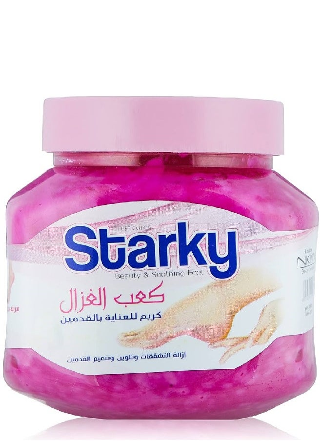 ستاركي - كريم كعب الغزال للعناية بالقدمين وردي 300 مل - Image 1