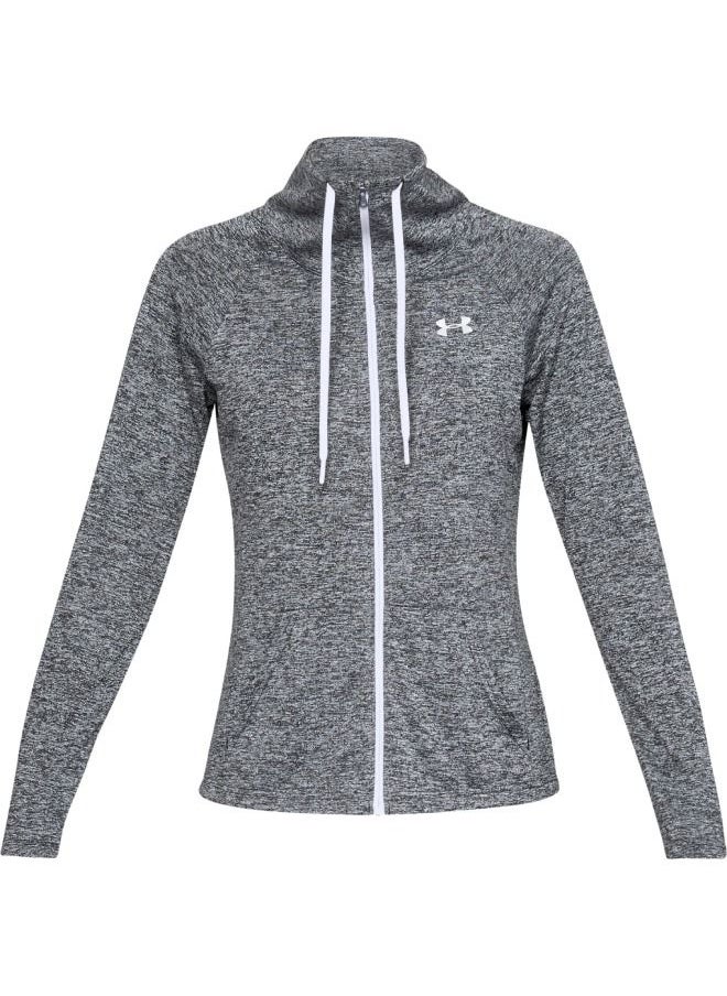 UNDER ARMOUR - Tech Twist Full Zip Jacket Grey - Image 1