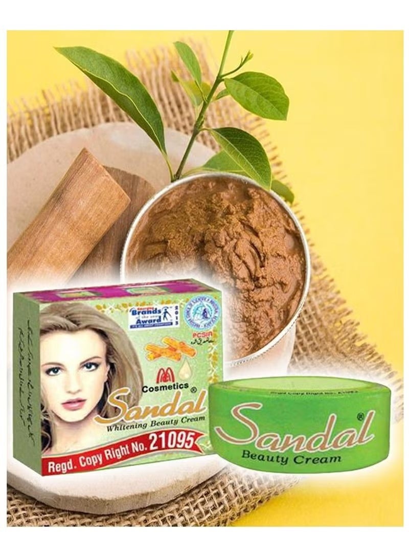 Sandal Whitening Beauty Cream For Glowing And Blemish Removal Skin - Image 3
