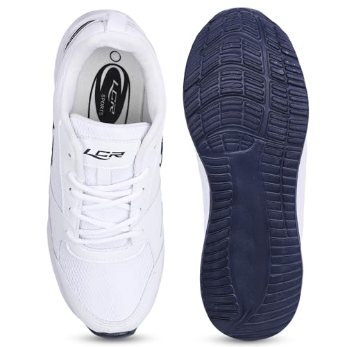 Lancer Mens WONDER-6WHT-NBL1 White Running Shoe - Image 3