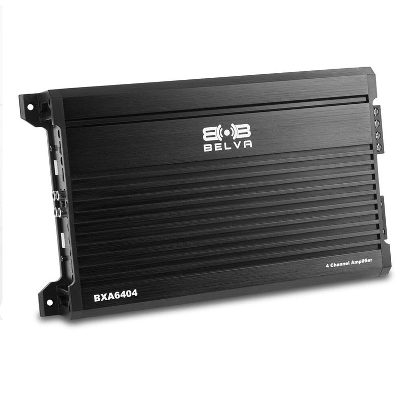 Belva BXA6404 640W Peak BX-Series 2-Ohm Stable Class-A/B 4-Channel Car Audio MOSFET Amplifier - Image 1