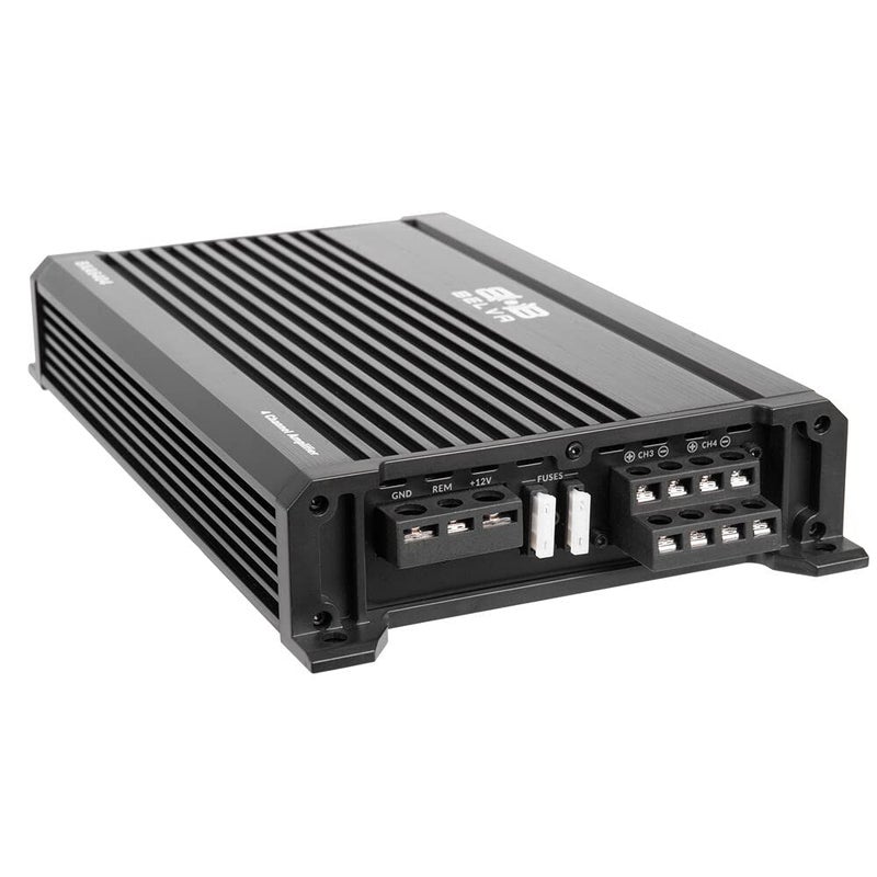 Belva BXA6404 640W Peak BX-Series 2-Ohm Stable Class-A/B 4-Channel Car Audio MOSFET Amplifier - Image 5