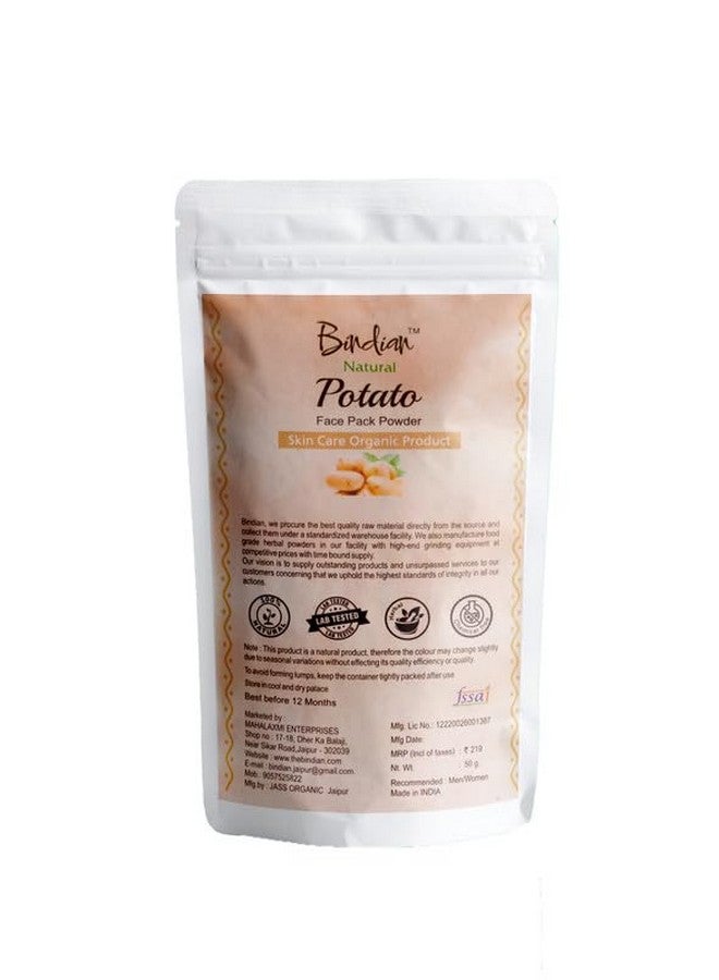 Bindian Potatao Powder for Men & Women | Natural Face Pack Powder (50g) - Image 1