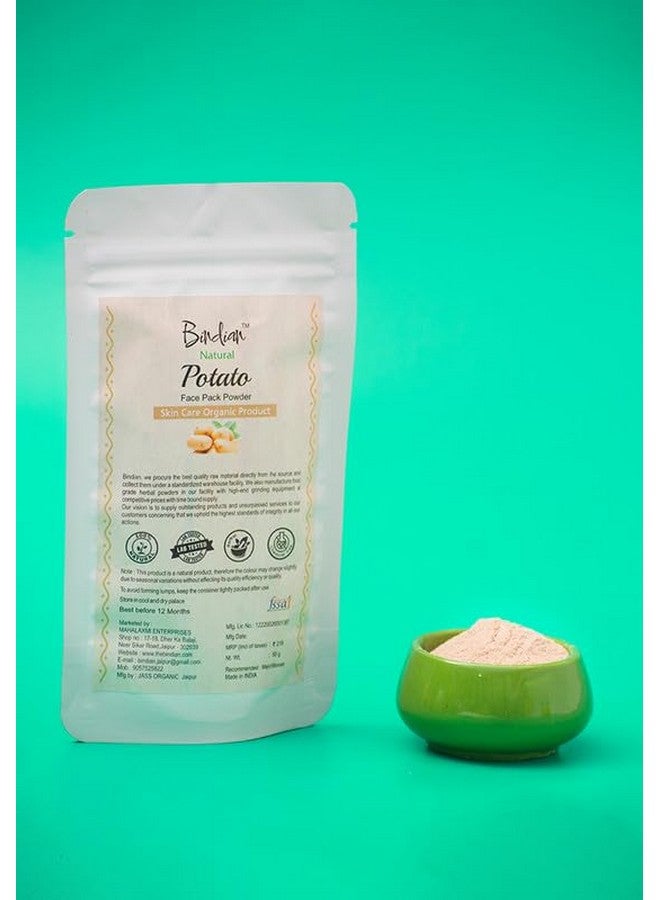 Bindian Potatao Powder for Men & Women | Natural Face Pack Powder (50g) - Image 2