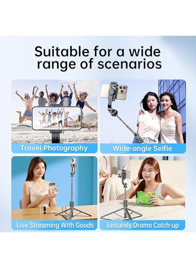170cm Selfie Stick Tripod with Remote Control – Portable Extendable Phone Holder Stand Compatible with iPhone & Android - Image 3
