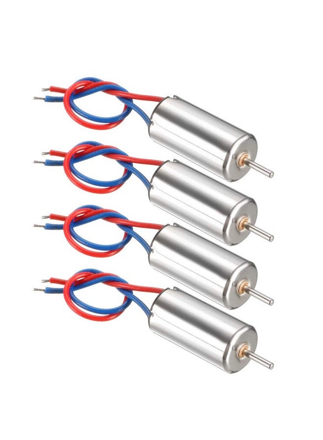 uxcell 4Pcs Dc 3V 40000Rpm Coreless Micro Motor 612 6X12Mm For Airplane Model Rc - Image 1