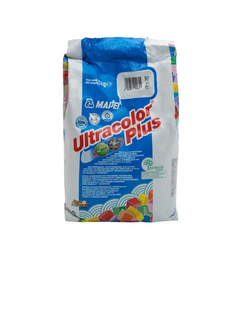 MAPEI Ultracolor Plus Grout 130 Jasmine - 5kg - Image 1