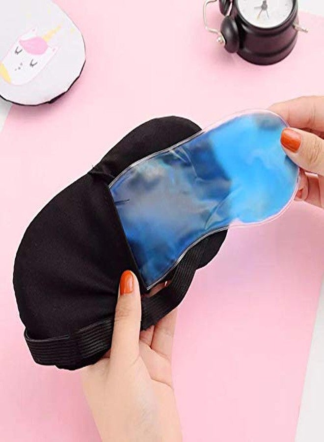 Rack Jack Gel Eye Mask - Graceful Unicorn - Blue - Image 4