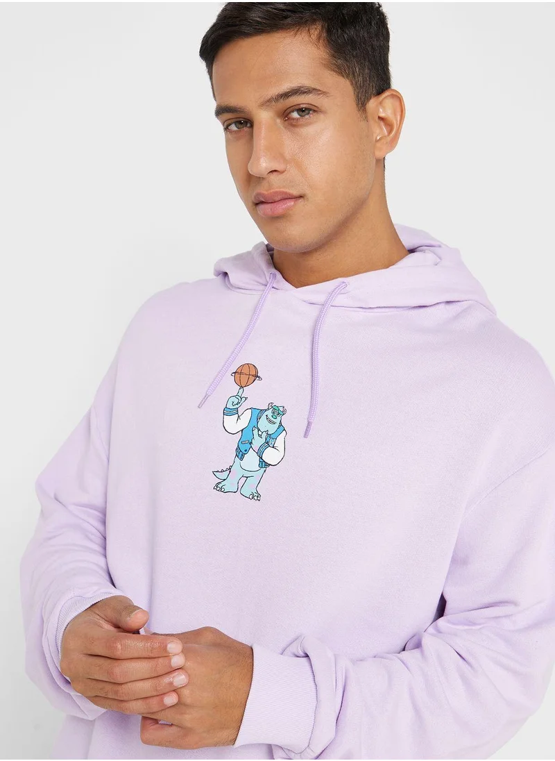 Urban Haul Disney Monster Oversized Hoodie