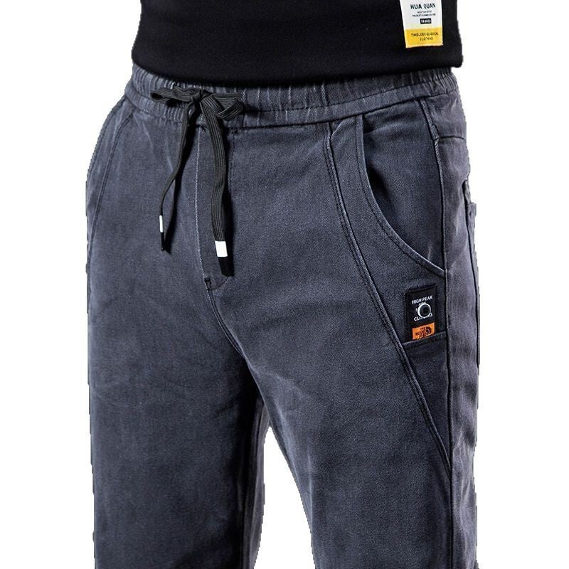Unisex Classic Denim Jeans Loose Fit Daily Outdoor Wear - Image 5