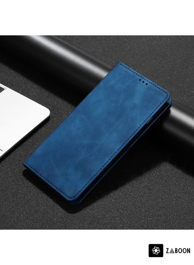 Zaboon Protective Case For Honor X40 Cow Texture Magnetic Horizontal Flip Leather - Image 5