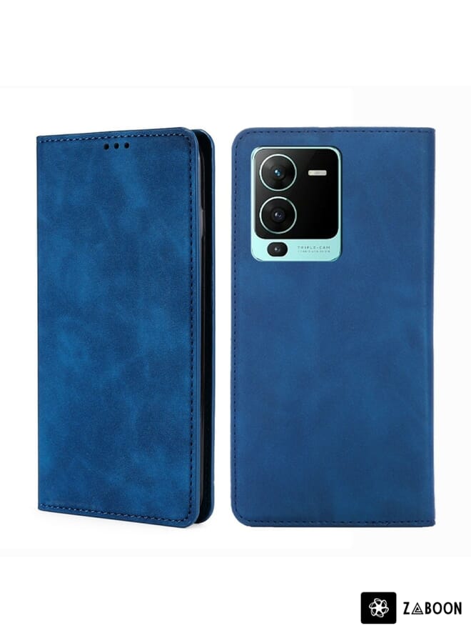 Zaboon Protective Case For Honor X40 Cow Texture Magnetic Horizontal Flip Leather - Image 1