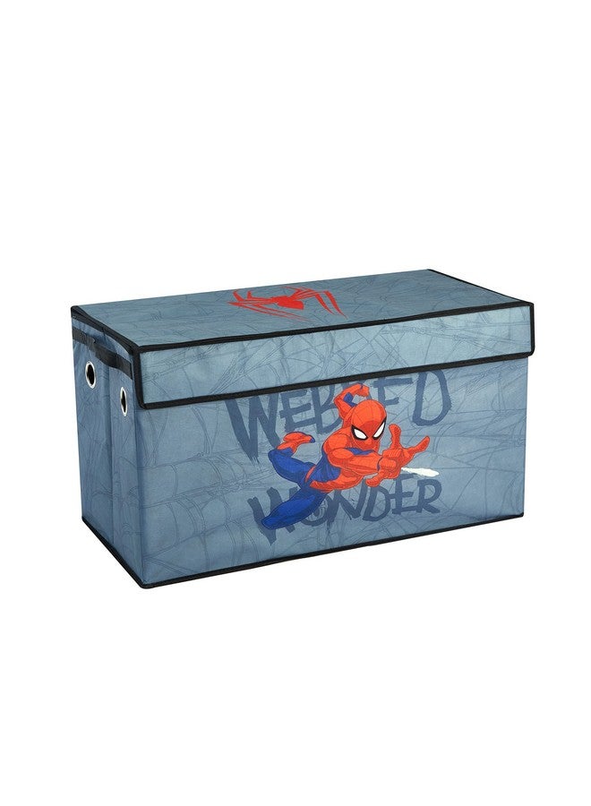 Idea Nuova Marvel Spiderman 4 Piece Collapsible Storage Solution Set With Pop Up Hamper, Collapsible Storage Trunk And 2 Collapsible Storage Cubes  - Image 2