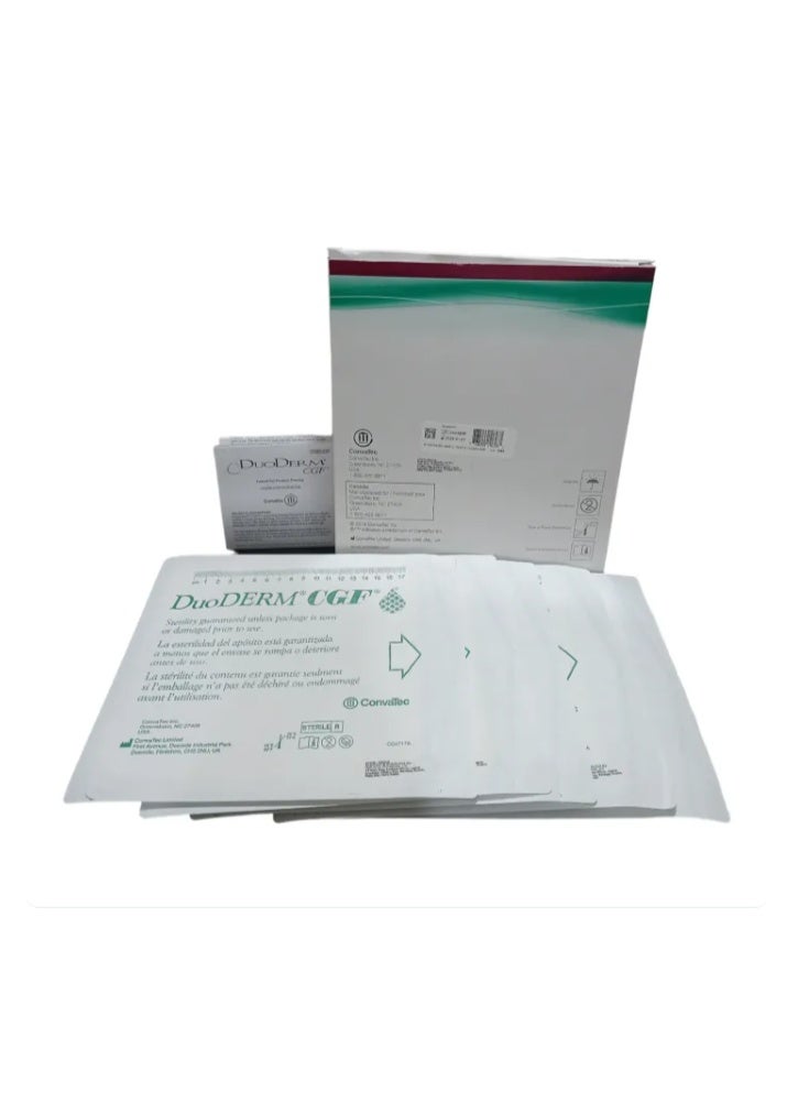 كونفاتيك ضمادة Duoderm CGF مقاس 8×8 بوصة (20 سم×20 سم) 5 قطع/علبة - Image 5