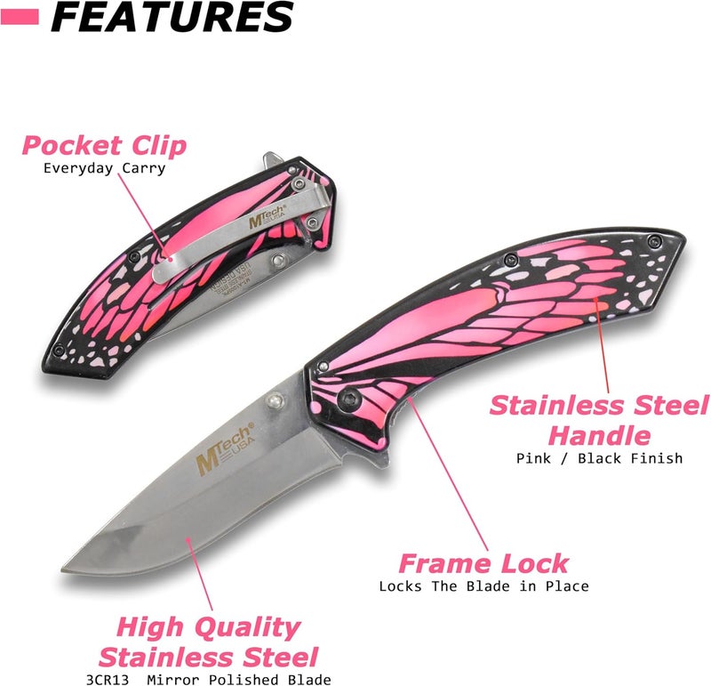MTECH USA – Spring Assisted Folding Knife - Image 2