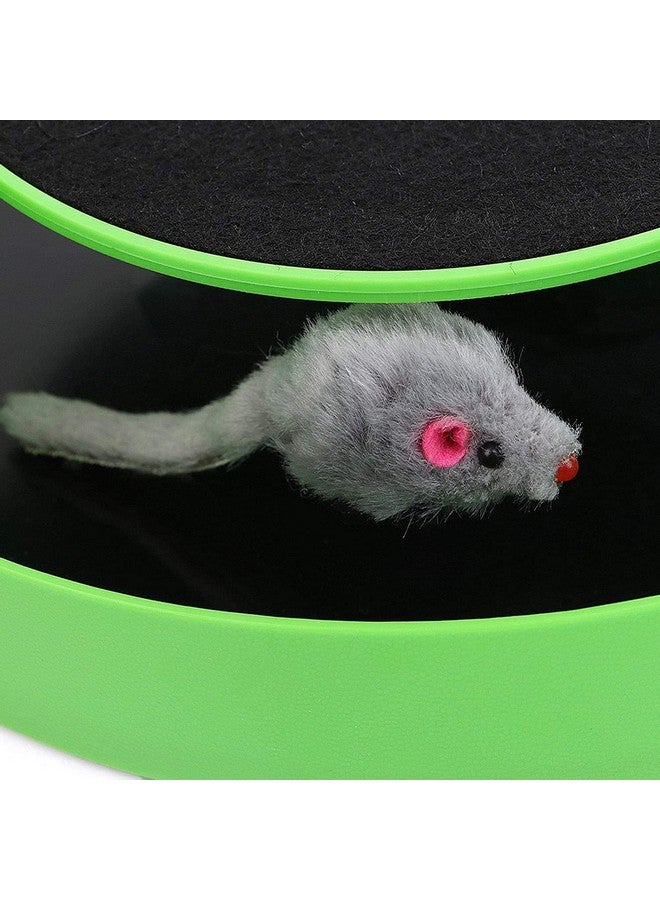Generic Interactive Toys For Cats -Cat Plush Motion Mouse/Mice Scratching Pad Toy, Cat Scratcher Catnip Toy, Interactive Kitten Mice Toys For Engaging Playtime Pet-Friendly Toy  - Image 4
