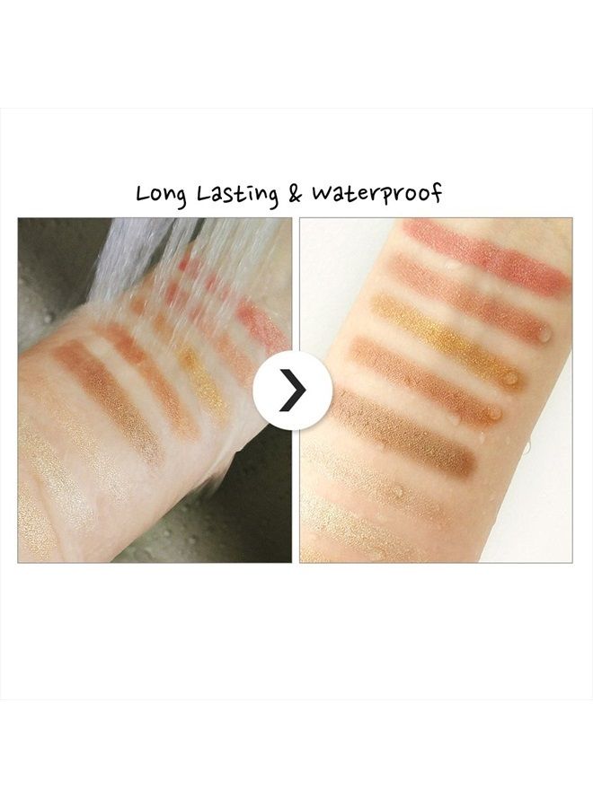 KARADIUM Shining Pearl Smudging Eye Shadow Stick 1.4g (#6 Chocolate Brown) - Waterproof Long Lasting Daily Eye Makeup Eye Shadow Stick, Creamy Texture, Easy to Draw, Hypoallergenic for Sensitive Eyes - Image 5