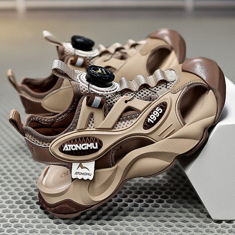 National Brand Joint Boy'S Baotou Sandals 2024 Children'S Sports Beach Shoes Big Children'S Sandals - Image 4