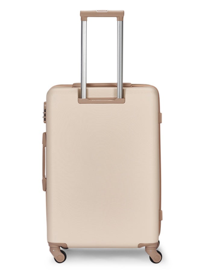 LIMRA Luggage set 4 pieces travel Bags with a distinctive design from limra Beige/Gold - Image 5