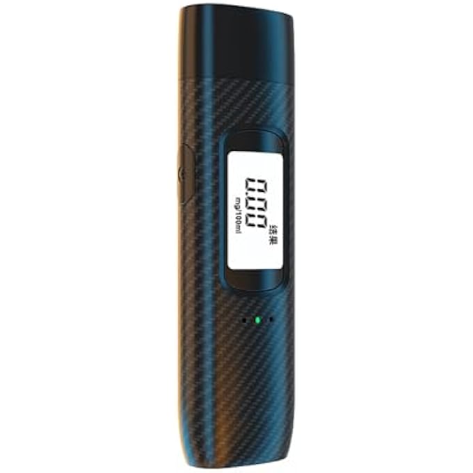 rayihni Alcohol Tester Portable High Precision Breathalyzer Alcohol Detector for Breath Contact USB Rechargeable Support Voice Alarm Function - Image 1