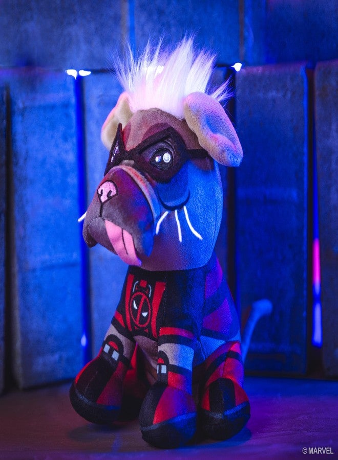 Bleacher Creatures Marvel Deadpool 3 Dogpool 8" Kuricha Sitting Plush- Soft Chibi Inspired Toy - Image 4