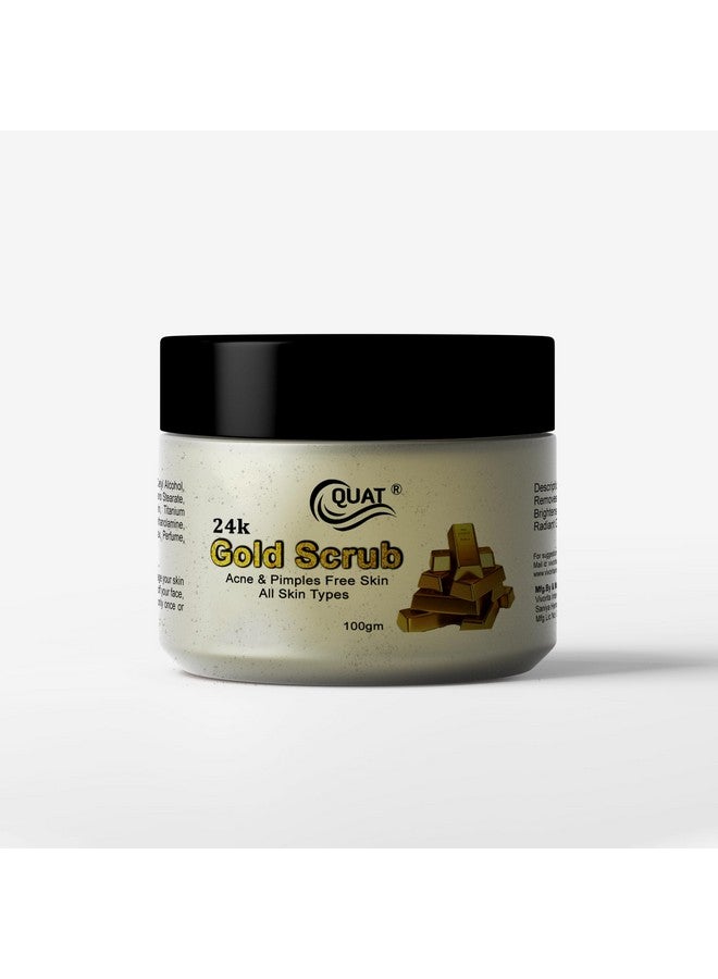 Quat Gold Face Scrub 100gm - Image 1