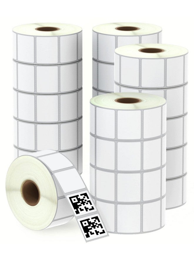 BETCKEY 1.25" X 1" (32 Mm X 25 Mm) Multipurpose & Address Labels Compatible With Zebra & More Label Printerpremium Adhesive & Perforated [20 Rolls 27600 Labels] - Image 1