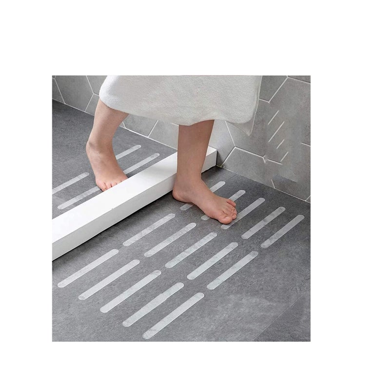 SOLARAE Anti Slip Strips Tapes for Bathtubs Showers Stairs Floors, Easy to Remove -15 Pieces - Image 1