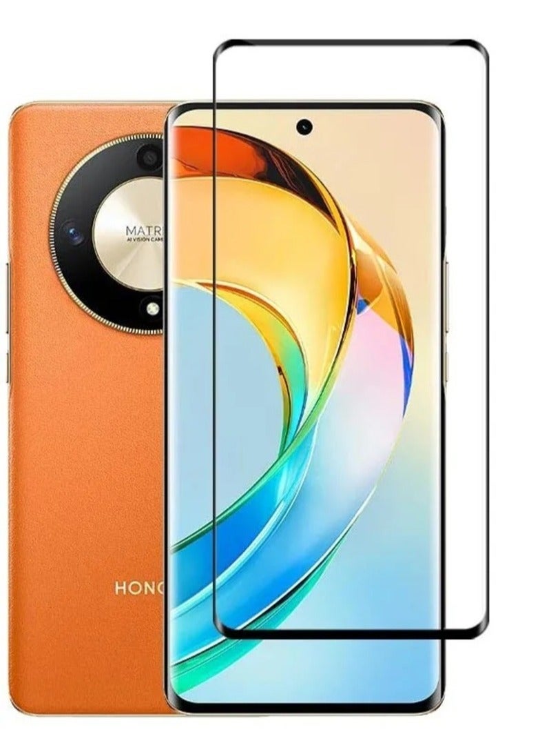 Tempered Glass for Honor X9b, Screen Protector Full Glue Edge-to-edge 3D Curved Tempered Glass Anti Scratch 9H hardness Tempered Glass Film for for Honor X9b - Image 1