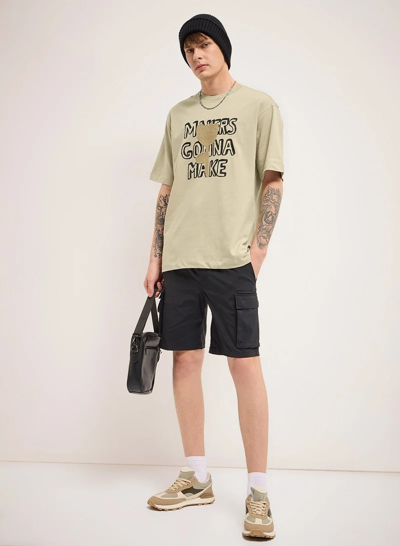 THE BEAR HOUSE Men’s Cotton T-Shirt – Soft, Breathable & Comfortable, Perfect for Casual Wear, Ideal for Everyday & Summer Wear