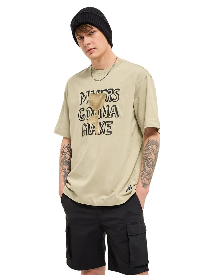 The Bear House  Men’s Cotton T-Shirt – Soft, Breathable & Comfortable, Perfect for Casual Wear, Ideal for Everyday & Summer Wear for Men | Best Price UAE