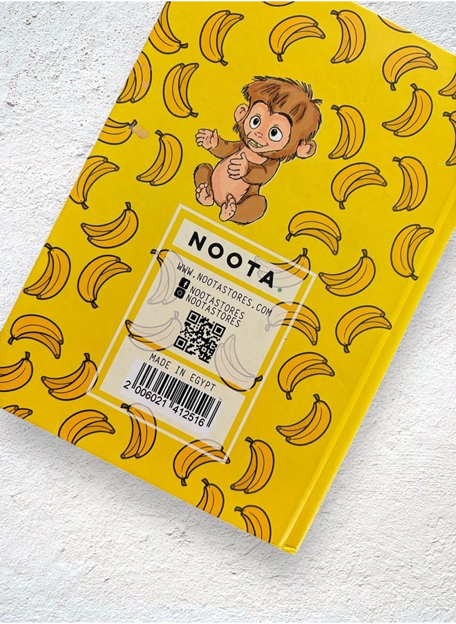 Noota NOOTA MONKEY SMILE A5 HARDCOVER NOTEBOOK 100 BLANK PAPERS  - Image 3