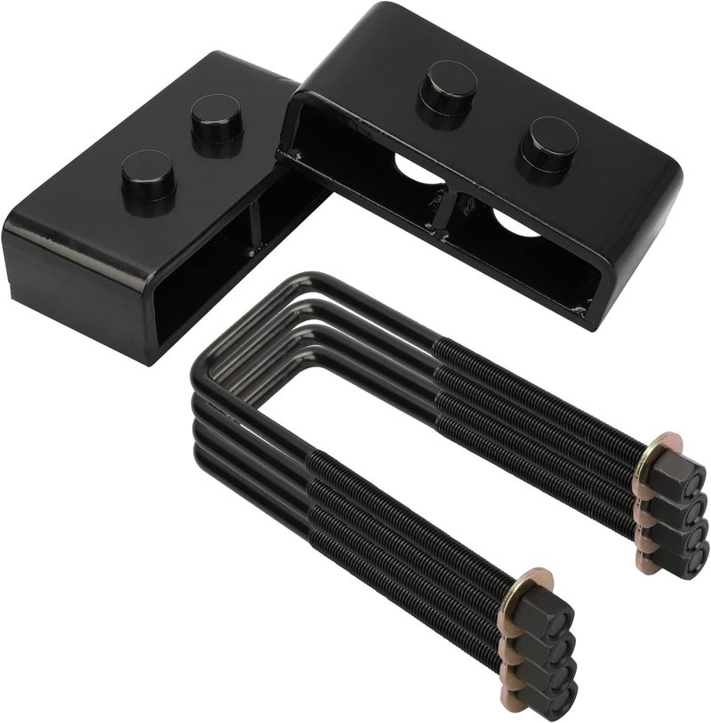 IRONTEK 1.5" Rear Leveling Lift Block Kit for 2004-2019 Ford F150 2WD 4WD - Image 2