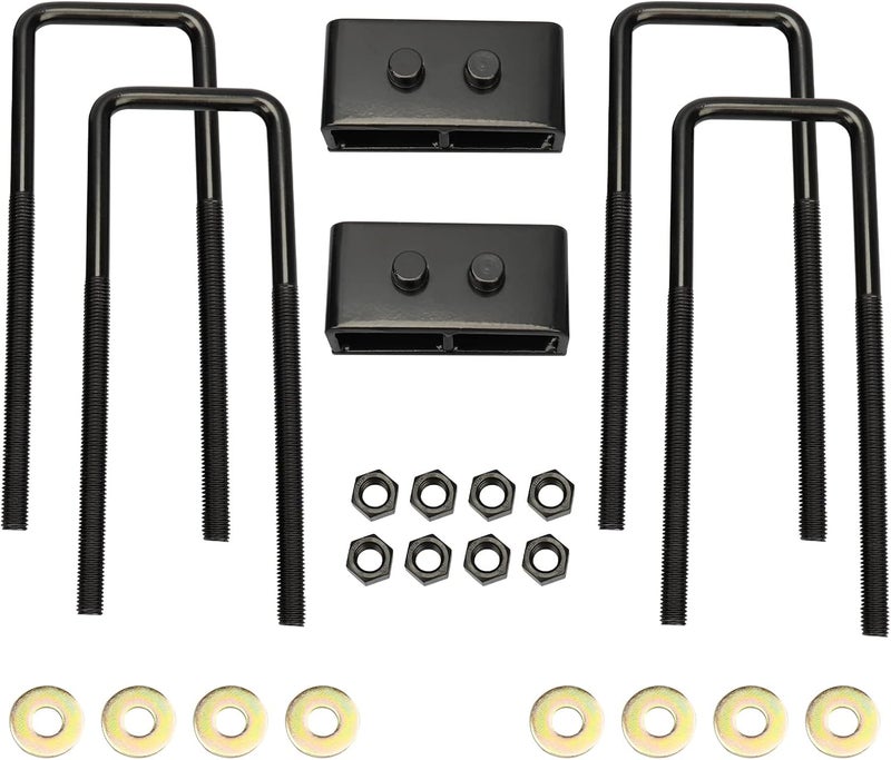 IRONTEK 1.5" Rear Leveling Lift Block Kit for 2004-2019 Ford F150 2WD 4WD - Image 4
