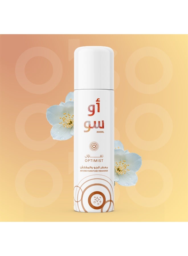 O'so Air And Furniture Freshener - Optimist - 200ml - Image 2