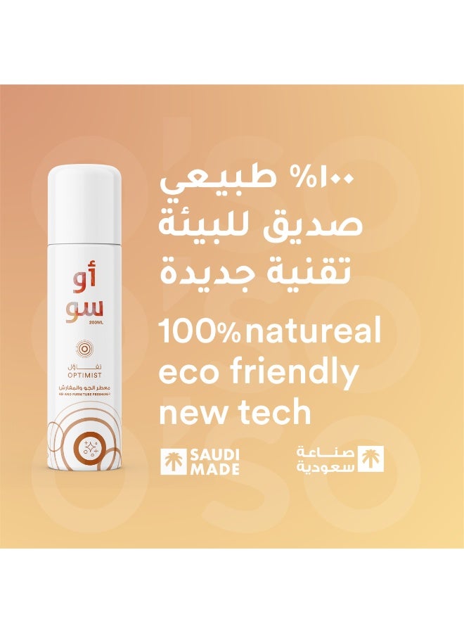 O'so Air And Furniture Freshener - Optimist - 200ml - Image 4