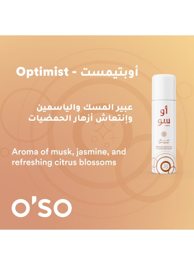 O'so Air And Furniture Freshener - Optimist - 200ml - Image 3