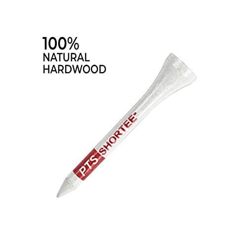 PrideSports PTS Wood Golf Tees | 120 Count, 2-1/8 Inch | #1 Wood Tee on Tour | Best for Drivers & Woods - Image 2