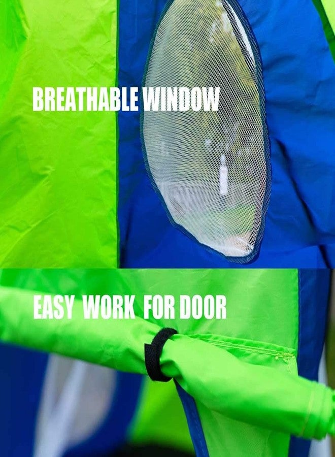 HI SUYI Hanging Swing Tent Cover-Waterproof Hammock Chair Play House Castle Nest for 40in Round Saucer Nest Disc Rope Ceiling Tree Swing Indoor Outdoor Bedroom Backyard Playground - Image 5