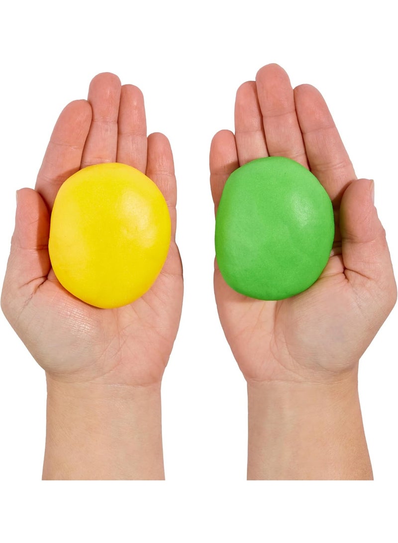 Wonderfactory Wonder Factory Never Dry Single Dough - 74 ml Clay in a 4-in-1 Tool, Colourful Modelling Clay, Does Not Dry Out, Gluten Free and Pleasant Smelling, Creative Toy for Children - Image 4