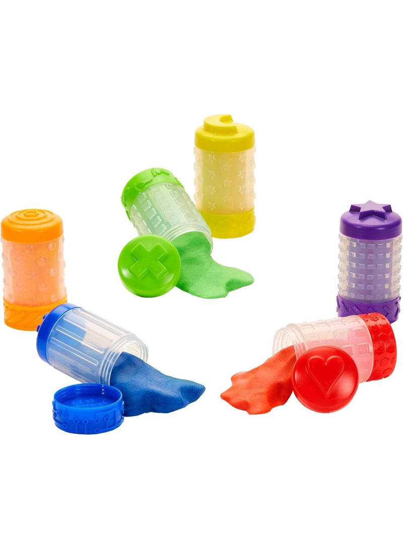 Wonderfactory Wonder Factory Never Dry Single Dough - 74 ml Clay in a 4-in-1 Tool, Colourful Modelling Clay, Does Not Dry Out, Gluten Free and Pleasant Smelling, Creative Toy for Children - Image 1